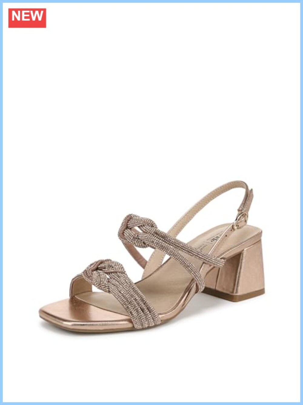 LifeStride Celeste Women's Block Heel Dress Sandals Platform Slingback